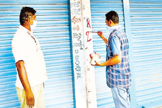 even odd procedure in shops opening during lock down in adilabad