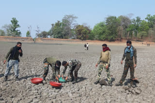 police work for deepen lake