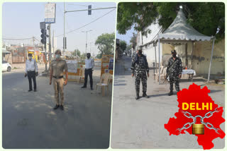 delhi police alert in deenpur contentment zone