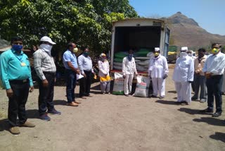 Fertilizer seeds Distribution to farmers