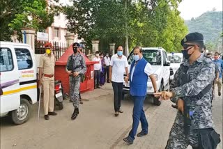 Cabinet minister Himanta Biswa sarma present at GMCH hostel