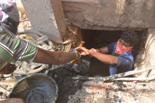 muncipal workers in gunturu