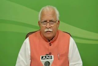 haryana cm manohar lal appeal migrants not to go their home