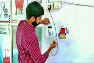 vijayawada-student-invented-automatic-sanitizer