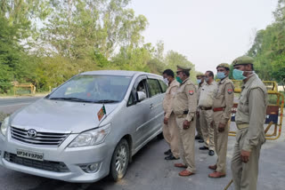 lucknow sitapur border check post