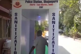 Sanitation tunnel set up in Bhajanpura police station