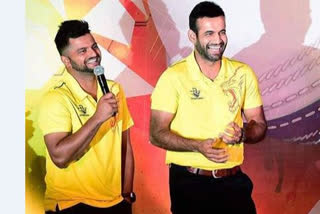 Former Indian fast bowler Irfan Pathan and Suresh Raina, BCCI