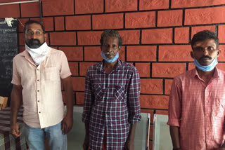 Sent to three members to Quarantine in virajpet