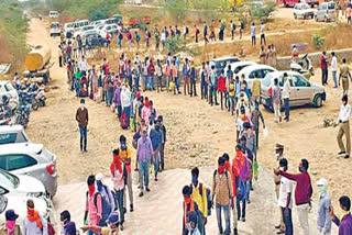 Migrant labourers move from Hyderabad to Other States on SHramic Trains