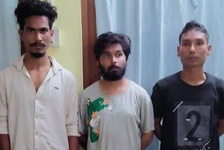 3 people caught in namrup with heroine