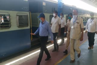 Barmer to Bihar train, laborers return home