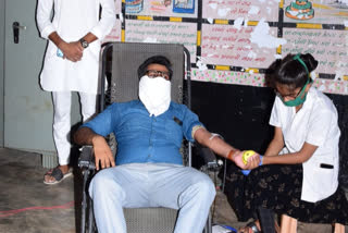 Blood donation camp