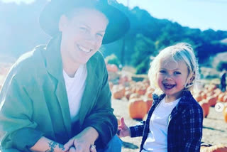 Pink calls corona battle with son physically and emotionally challenging