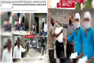 ration-has-been-provided-to-the-richshaw-chalak-of-ghaziabad-raju-etv-bharat-news-impact