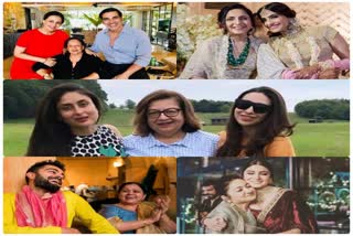 celebrities with mother's photo gallery