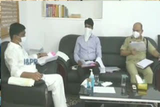 minister prashanth reddy review with officers in nizamabad