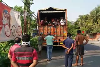 Labourers in North Dinajpur