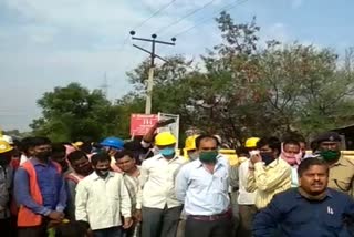 workers protest