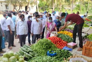 raithu  Bazaar opened in Nagayalanka