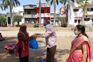 teacher couple help needy people