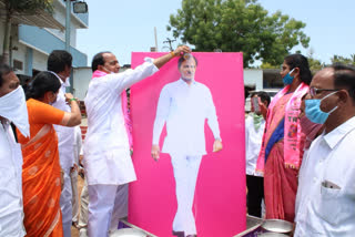 minister indrakarn reddy said thank you to cm kcr for releasing funds