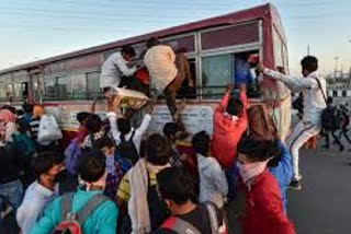 Over 3,000 migrant workers in Uttar Pradesh's Shamli sent home