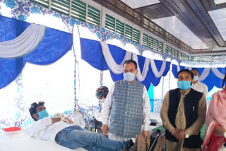 shimla valmiki smaj blood donatation