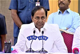 cm kcr review meeting on krishna water