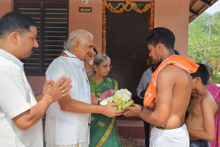 Suryanarayana Bhat, who built house for the poor with his ernings