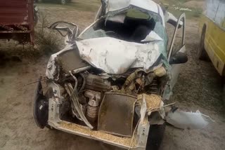 road accident in Renwal, road accident Renwal jaipur