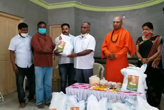 mlc  Rudraygowda Distribution of food supplies kit