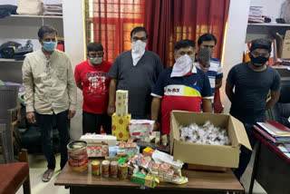 Pan-masala trade under the guise of milk, 4 house arrests in ahmadabad