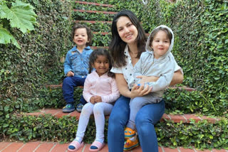 Sunny Leone travels to LA with family amid coronavirus pandemic Felt safer for kids