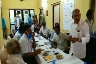 oil fed committe meeting at pedavegi west godavari district