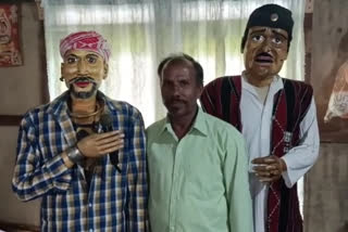 a sculpture artist made zubeen garg's statue