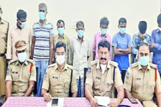 Inter-State gang arrested, marijuana seized in Mahabobabad