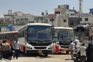 workers stranded in Parbhani leave for Madhya Pradesh