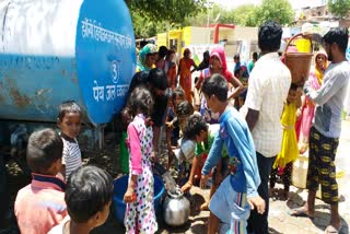 people are facing drinking water water crisis in jhansi