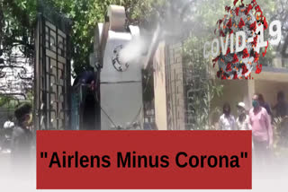 'Airlens Minus Corona', Stanford alumnus innovate safer public disinfection to combat COVID-19