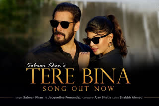 Etv Bharat, Gujarati News, Salman Khan, Tere Bina song out