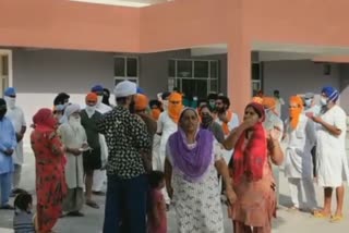 Tarn Taran: Corona patients at Civil Hospital demanding to sent home