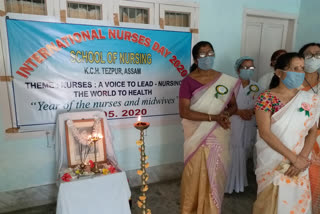 international nurses day celebration in tezpur