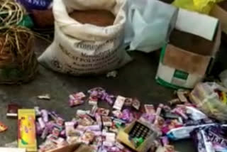 Arrested for illegally selling tobacco product in bhopal