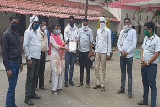 Youth Congress submitted memorandum