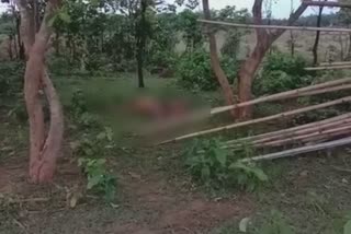 The young man was beaten to death by villagers