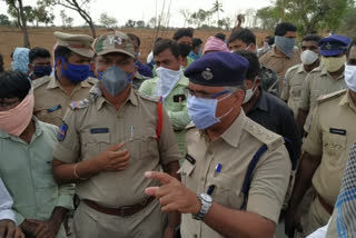 si attached to sp office in mahaboobnagar district