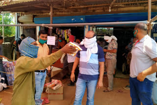 District Food Officer inspected shops