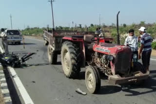 Couple death in rode accident in NH 15 datia