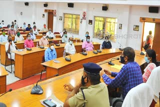 namakkal District Collector warned businessmen for follow government rules
