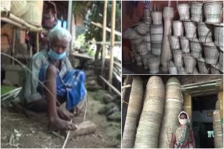 adimali bamboo craft makers crisis  adimali bamboo craft  പരമ്പരാഗത ഈറ്റ നെയ്ത്തുതൊഴിലാളികള്‍  അടിമാലി മച്ചിപ്ലാവ്  ഈറ്റ ഉല്‍പന്നം